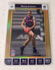 2023 teamcoach AFLW Ebony Antonio Gold Fremantle #26