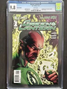 Lanterna Verde #1 Recalled Edition / DC Comics / The New 52 / CGC 9.8 - Foto 1 di 3