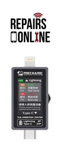 MECHANIC T-824 Charging Port Dock Current & Power Tester - 8 Pin & USB-C - Picture 1 of 1
