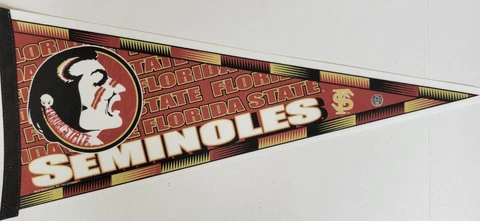 NCAA Florida State Seminoles 12" x 30" Pennant, NEW Cover