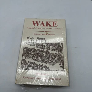 1994 Lally THE HISTORIC ARCHITECTURE OF WAKE COUNTY NORTH CAROLINA HB/DJ History - Picture 1 of 6