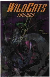SIGNED WILDCATS Trilogy #1 IMAGE COMIC BOOK Jae Lee AUTOGRAPHED COA 1993 Gen 13 - Picture 1 of 3