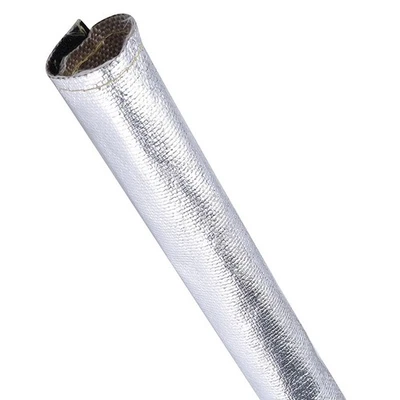 2M ROLL HEAT SHIELD THERMAL SLEEVE INSULATION WIRES HOSE COVER FOR PIPE CABLES - Image 1 of 4