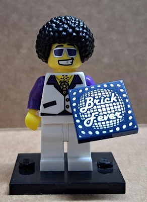 LEGO 8684 Minifigures Series 2 Disco Stu Guy, Disco King - Image 1 of 4