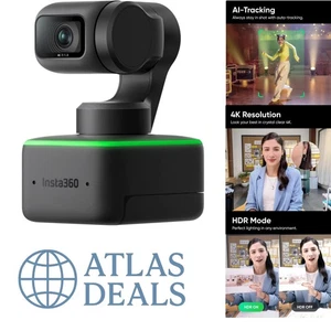 Webcam 3 axes PTZ 4K avec AI Tech et double micros - Parfait pour le streaming et les réunions - Photo 1/9