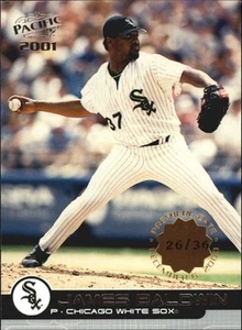 2001 Pacific Premiere Date Chicago White Sox Baseball Card #91 James Baldwin /36 - Picture 1 of 2