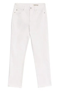 Ex M&S White Slim Ankle Grazer Jeans - Picture 1 of 6