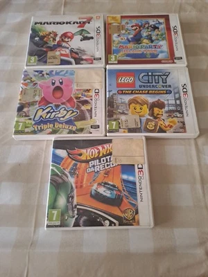  Nintendo 3DS Lotto 5 Giochi  ioriginali PAL ITA – - Immagine 1 di 4