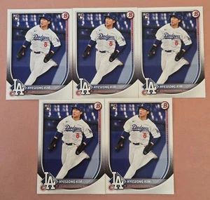 (5) Hyeseong Kim 2025 Bowman Rookie RC Card #91 LOT - Picture 1 of 1