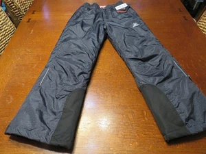 NEW Girls ZERO XPOSUR Dark Heather Gray SNOW PANTS Size 10/12 NWT - Picture 1 of 11