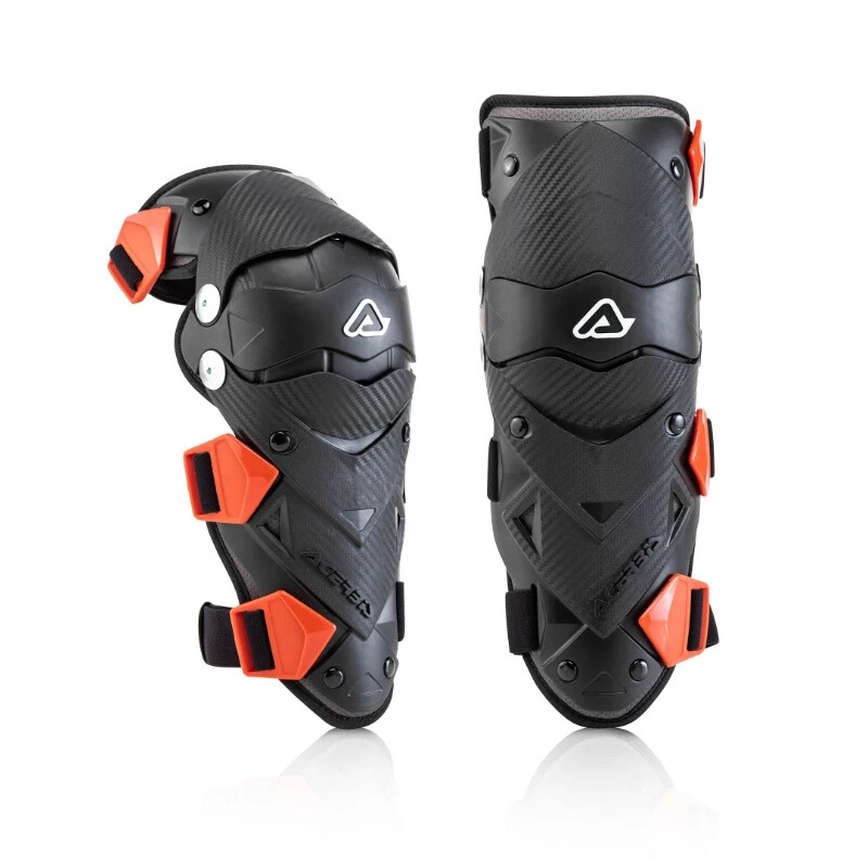 Acerbis Knee Guard Impact Evo Junior Child Black/Red 0023918.323