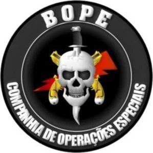 Calcomanía de vinilo autoadhesiva con logotipo de Caveira de operaciones especiales de la policía brasileña BOPE - Imagen 1 de 1