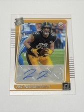 2021-22 Donruss Clearly Pat Freiermuth Rated Rookie AUTO Steelers🔥