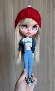 Blythe Doll Clothes -- Lovely Daily Casual Sporty Wear Set (Rare) - Picture 1 of 21