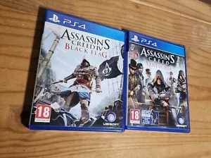 Assassins Creed Bundle PS4 Black Flag & Syndicate - Picture 1 of 10
