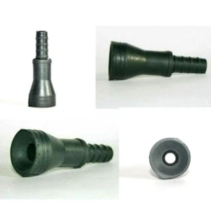Rubber Hose Water Tap Pipe PVC Jointer Connector 1/2 Inch Watering Garden Sink - Picture 1 of 3