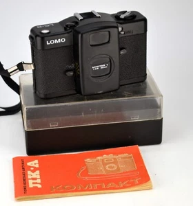 LOMOGRAPHY! USSR "LOMO COMPACT LC-A" camera, TESTED WITH BATTERIES, FULL SET (8) - Picture 1 of 12