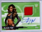 Alicia Fox 2017 Topps Wwe Undisputed Patch Jersey Auto / Autograph #D /25