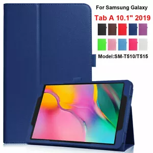 PU Leather Folio Shockproof Case Cover for Samsung Galaxy TAB A 10.1 SM-T510/515 - Picture 1 of 23