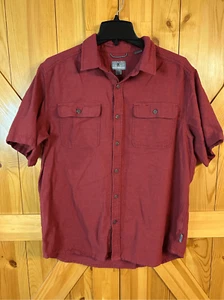 Royal Robbins Mens Shirt Short Sleeve Button Down Size Large Relaxed Fit (8339) - Picture 1 of 5