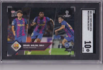 2021-22 Topps UEFA Now No. 18 Dalal Balde Gavi Bookie Qty - Image 1 of 2
