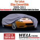 WellVisors All Weather Car Cover For 2005-2011 Lotus Elise Convertible