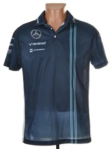 WILLIAMS RACING FORMULA 1 F1 POLO SHIRT JERSEY HACKETT SIZE M - Picture 1 of 6