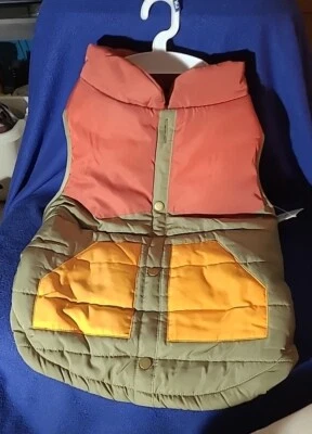 Chaleco SimplyDog X-Large verde oliva, óxido con amarillo, aislamiento ligero, nunca usado. Foto 1 de 4