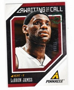 2013-14 Pinnacle LeBRON JAMES Artist Proof Ap Jersey #8/25 Heat Lakers - Picture 1 of 2