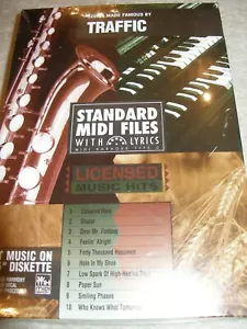 Tune 1000 Standard Midi File Keyboard - "Songs by Traffic" ovp neu ! - Bild 1 von 2