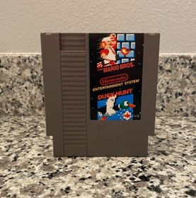 Super Mario Bros / Duck Hunt Nintendo Entertainment System NES Authentic