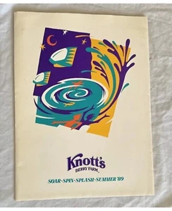 Paquete de medios oficiales de verano Knott's Berry Farm 1989, con fotos. Raro de colección - Imagen 1 de 13