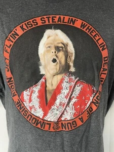 WWE Official Merchandise Ric Flair T-Shirt Grey Adult Size 2X - Picture 1 of 7