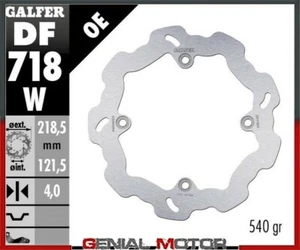 Galfer Rear Brake Disc Wave Fixed 218.5X4mm Cannondale X 440 S 2001 - Picture 1 of 1