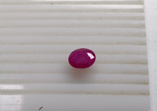 4.90Ct Natural Beautiful Red Ruby Oval Cut Loose Gemstone For Jewelry