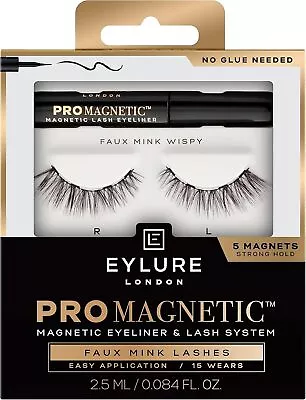 Eylure Promagnetic Magnetic Eyeliner & Lash System - Faux Mink - Wispy - Image 1 of 4