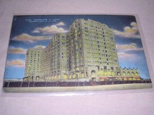 Hotel Ambassador at Night Atlantic City - Postcard - Picture 1 of 1