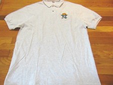 NEW STEADMAN BY HANES NAHL TEXAS TORNADO JUNIO A HOCKEY POLO SHIRT SIZE L