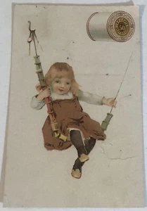 J&P Coats Best Six Cord carta commerciale vittoriana VTC 4 - Foto 1 di 2