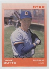 1988 Star Durham Bulls Orange David Butts #3