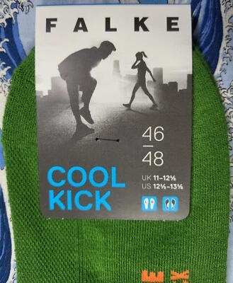 Falke Men's Cool Kick Sneaker Socks Gress Green XL UK 11-12.5 EU 46 - 48 RRP £14 - Image 1 of 4