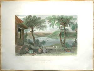 Impresión Bartlett 1838 Buyukdere, distrito de Sariyer, Estambul, Turquía, #47 - Imagen 1 de 1