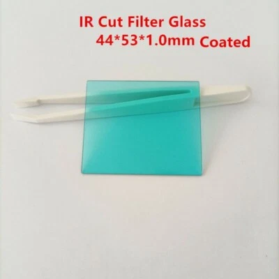 IR cut Filter ICF Blue glass 44*53*1.0mm for Digital Back leaf Hasselblad phase - Image 1 of 3