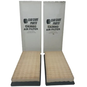Vintage Genuine Car Care Parts CA3660 Engine Air Filter NOS Made in USA (2-Pack) - Bild 1 von 9