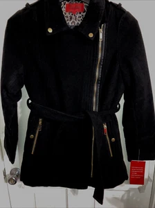 NWT EXCELLED Women’s Black Winter Coat Size Small - Picture 1 of 5