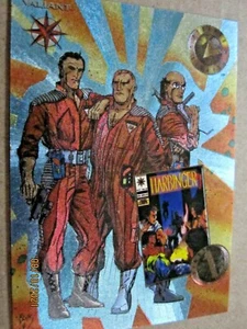 1993 VALIANT COMICS UPPER DECK HARBINGER/H.A.R.D. CORPS FOIL INSERT CARD NO #FA2 - Picture 1 of 6