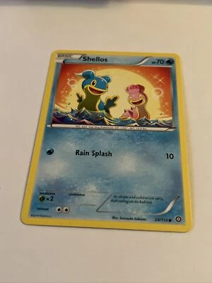 Pokémon TCG Shellos Steam Siege 28/114 Regular Common - Image 1 of 3