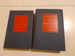 Libri Storia Della Grecia E Di Roma In 2 Volumi 1947 Hertzberg - Foto 1 di 8