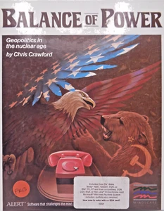 IBM PC -- BALANCE OF POWER (MINDSCAPE - 5,25" DISK) - Picture 1 of 13
