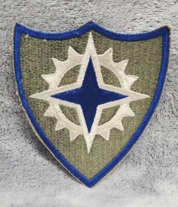 Scudo patch scudo US Army 16th Army Corps seconda guerra mondiale 4" taglio originale - Foto 1 di 2